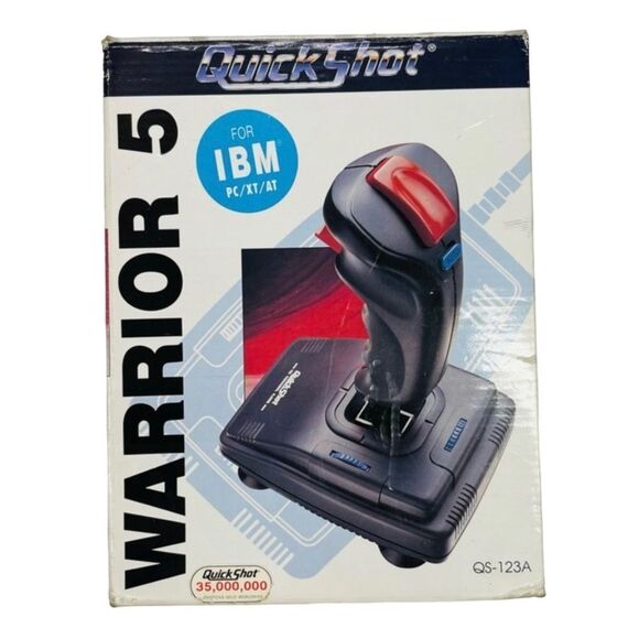 NIB QuickShot Warrior 5 QS-123A Deluxe Analog Joystick - Picture 11 of 16